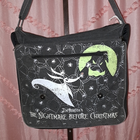 Vintage Tim Burton Night Before Christmas Shoulder Bag - Picture 2 of 6
